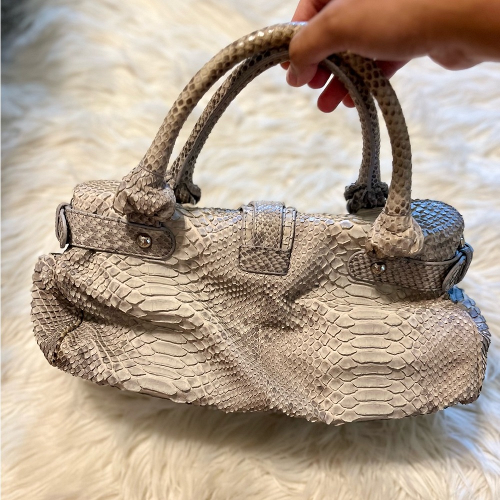 Giorgio Armani Python Skin bag - Picture 3 of 7